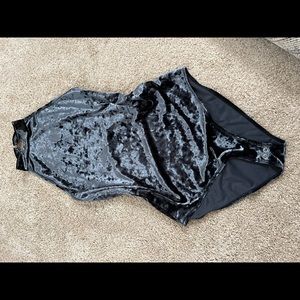 Forever 21 velvet body suit